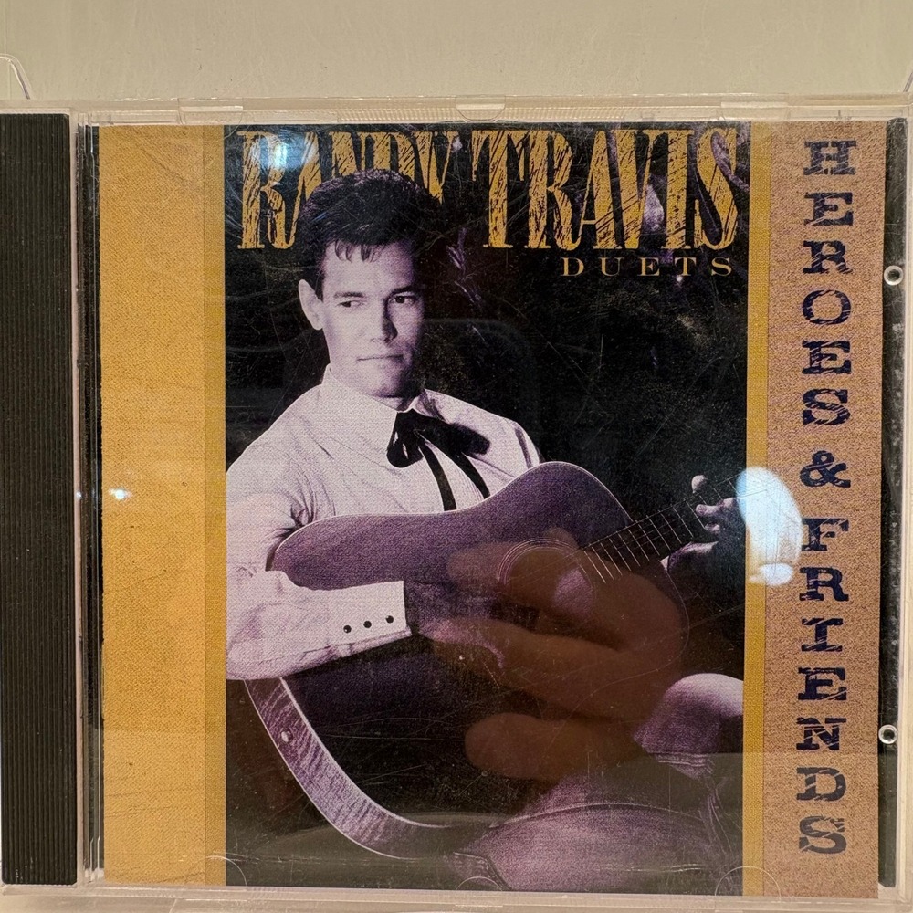 Randy Travis Heroes & Friends Duets CD 1990 Warner Bros D 174597 BMG Direct